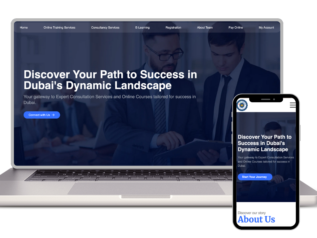 Education & Consultancy Web App