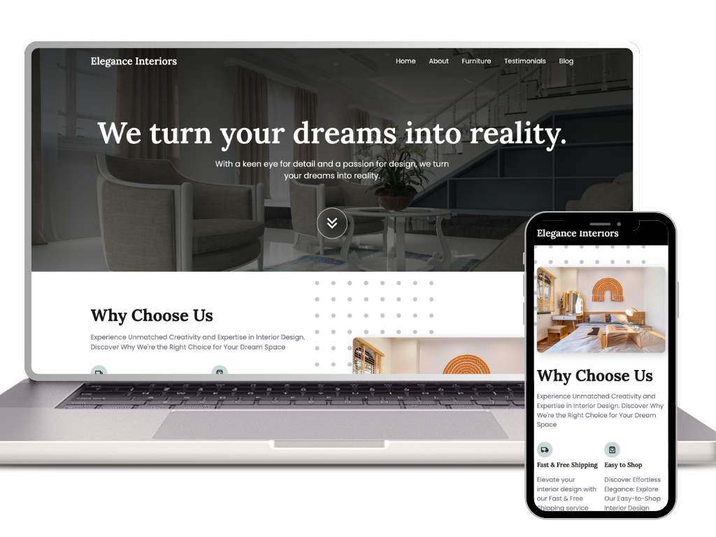 Interior Design website