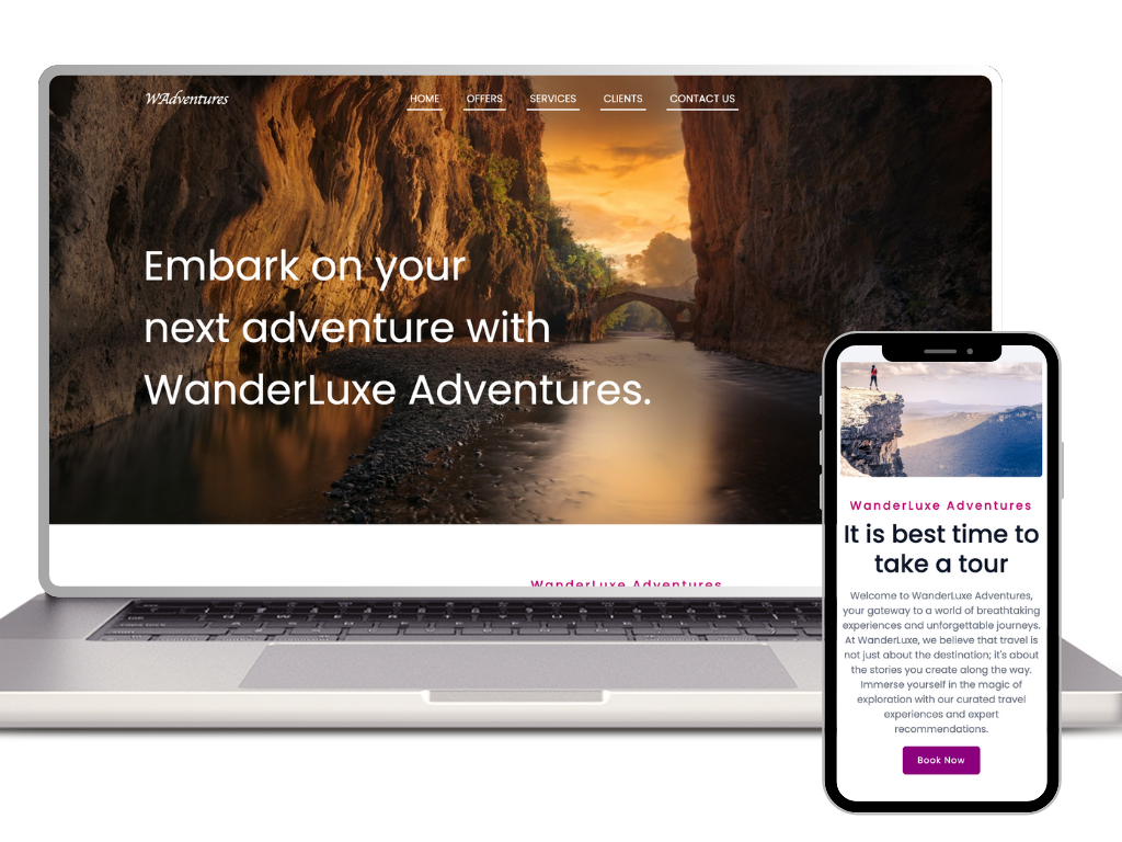 Travel website