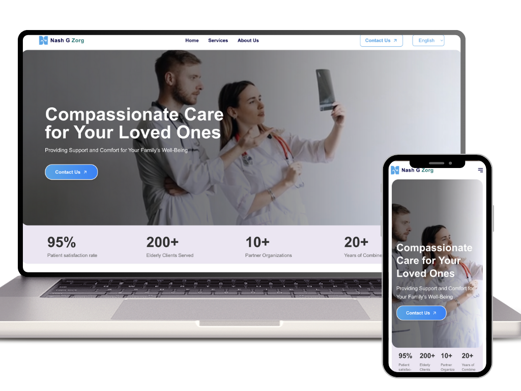 Healthcare website